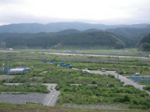 陸前高田の被災地